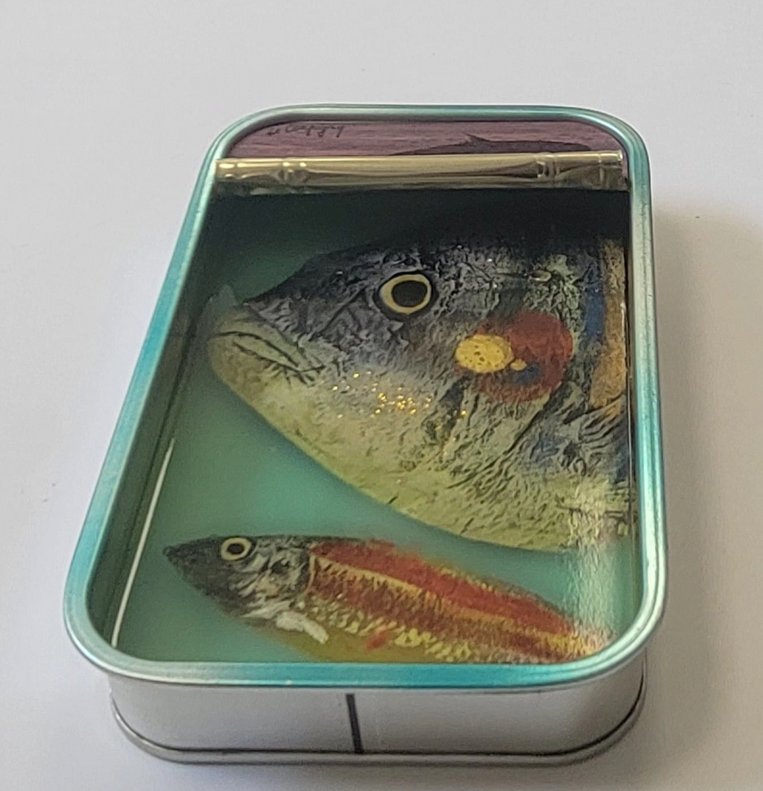 Ortaire de Coupigny | Sea Circus - Large Sardine Tin Art
