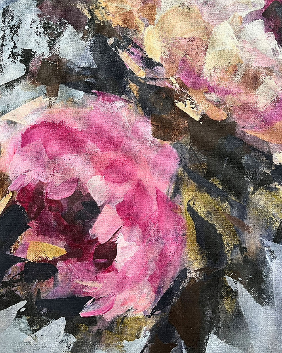 Thumbnail: 'Relax, Release' Original Painting on Canvas