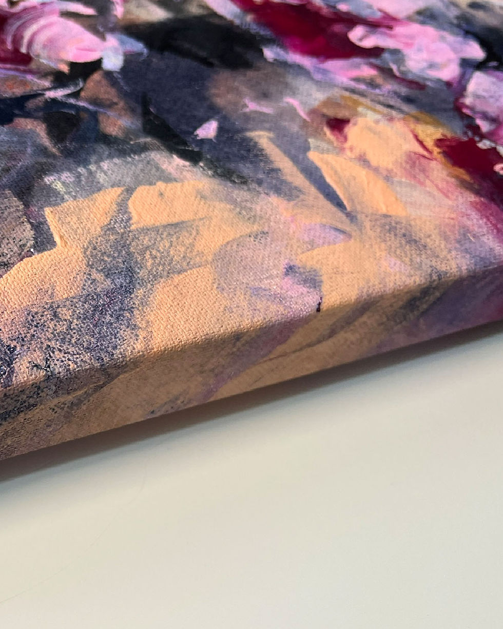 Thumbnail: 'From Shadows, We Bloom' Original Painting on Canvas