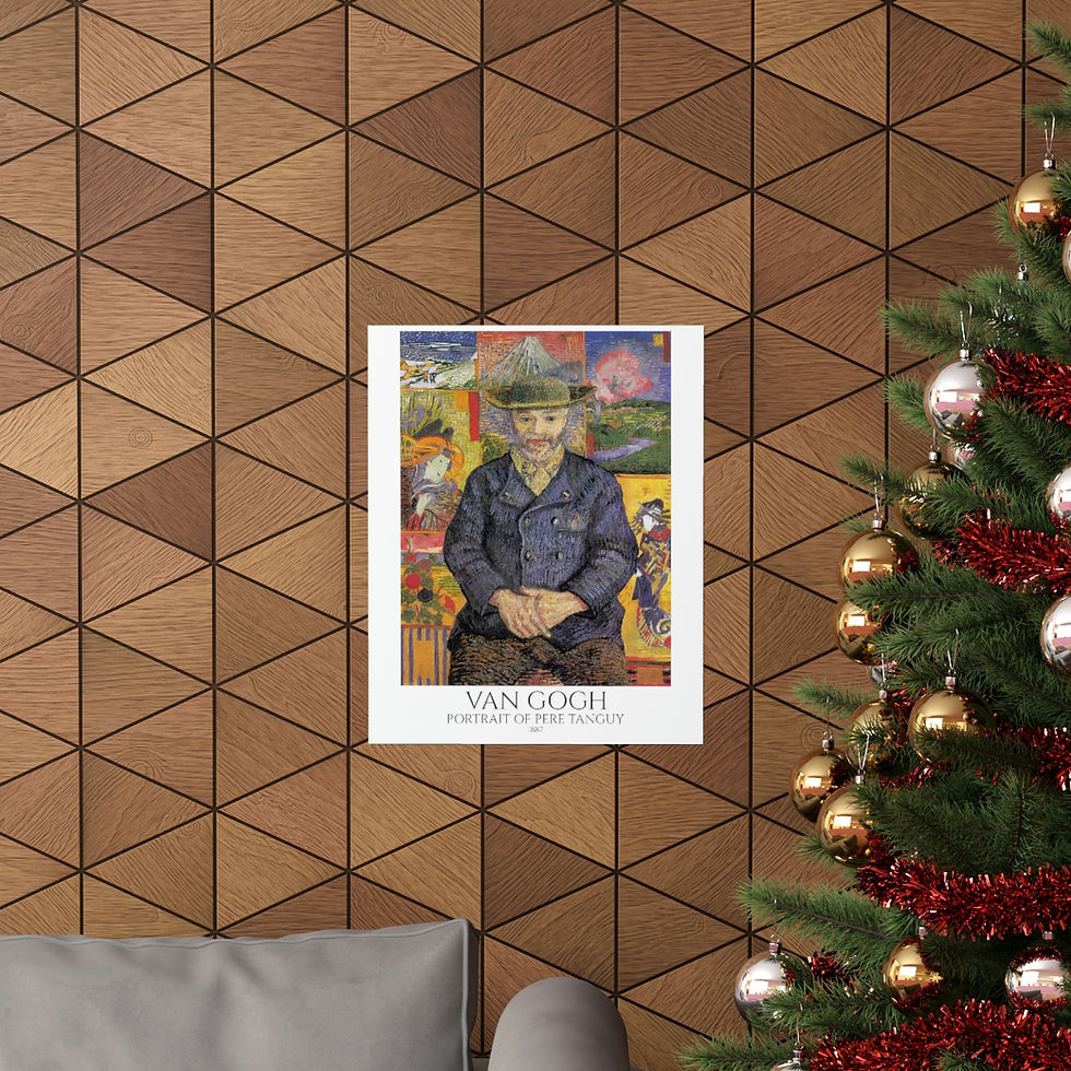 Thumbnail: PORTRAIT OF PERE TANGUY Premium Matte Vertical Posters