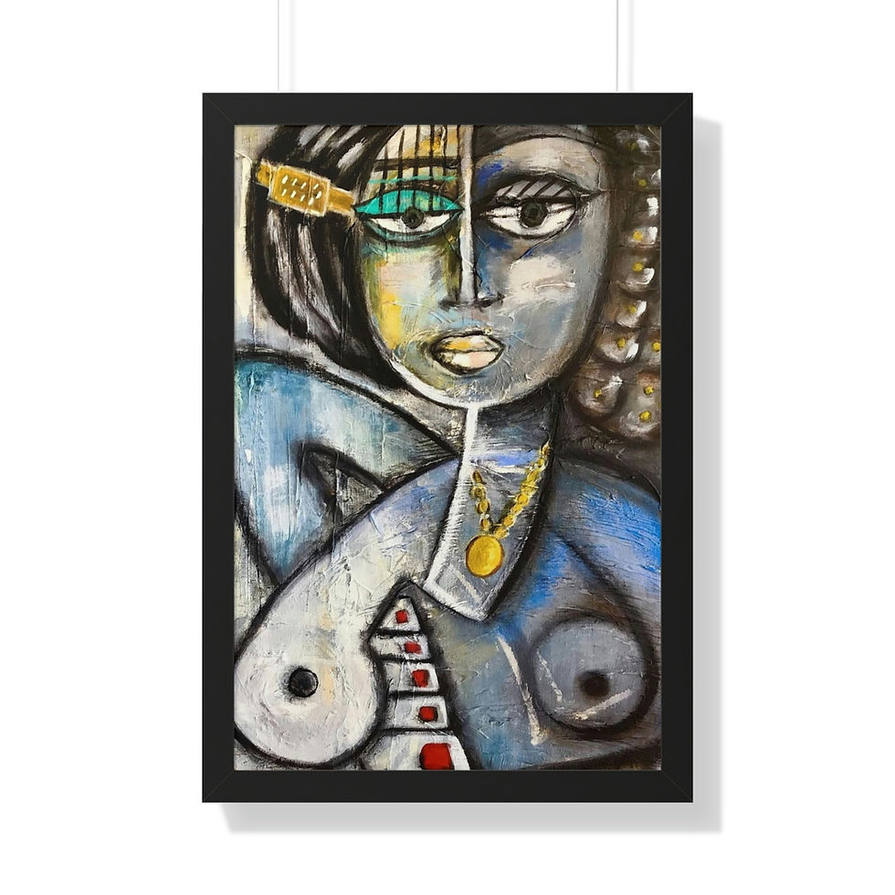 Thumbnail: BELLA MARIA Framed Vertical Poster