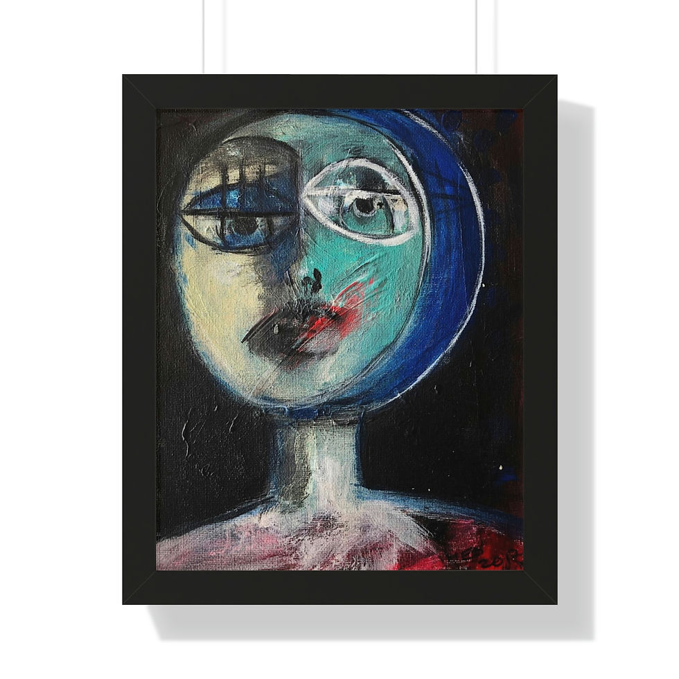 Thumbnail: PORTRAIT OF A LADY ONE Framed Vertical Poster