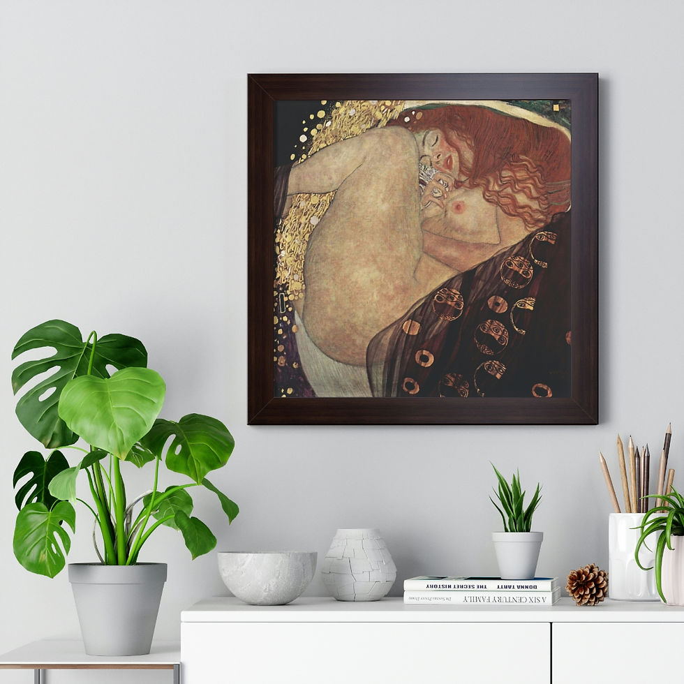 Thumbnail: DANAE Framed Vertical Poster
