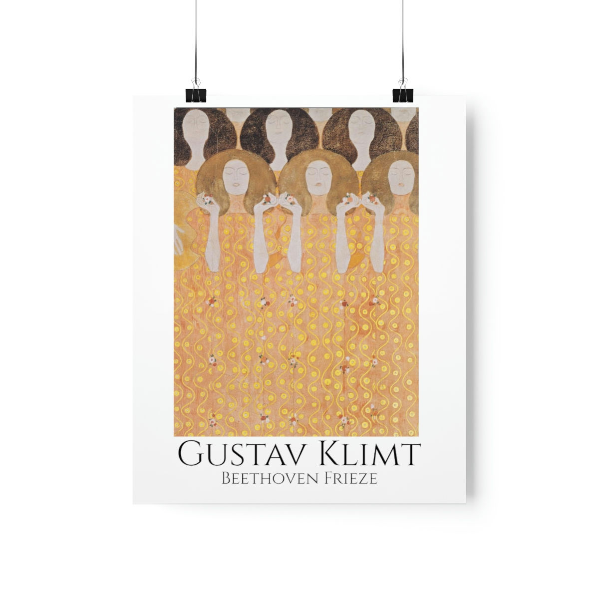 BEETHOVEN FRIEZE Premium Matte Vertical Posters