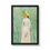 Thumbnail: GIRL IN WHITE Framed Vertical Poster