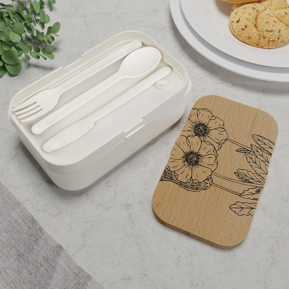 Thumbnail: TOGETHER FOREVER Floral Bento Lunch Box — 