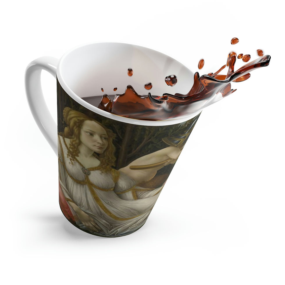 Thumbnail: MARS AND VENUS (left part) Latte Mug
