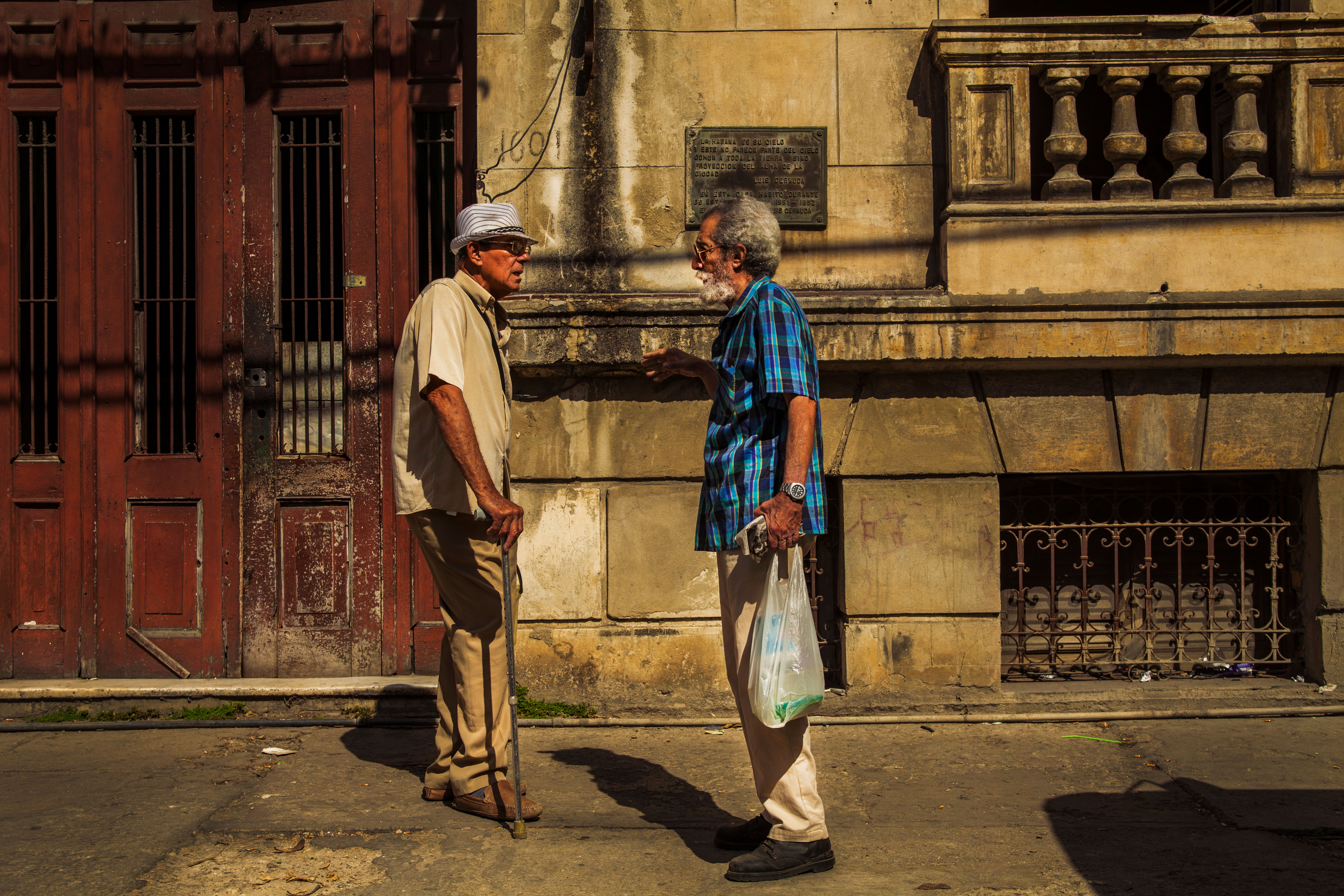 Two Amigos in Havana