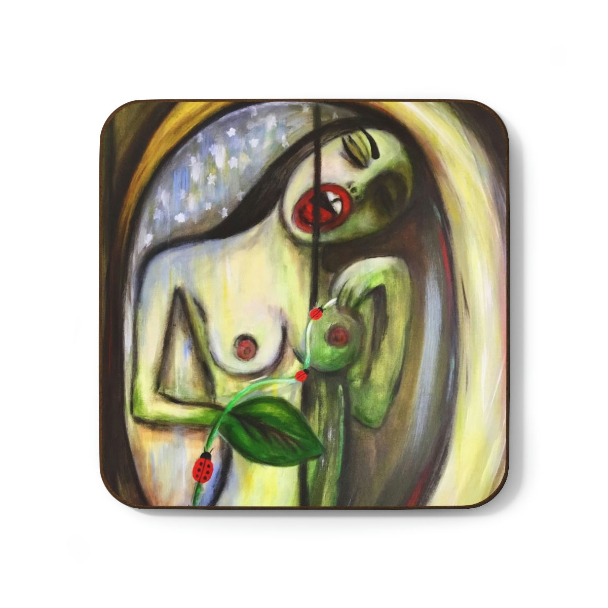 INFINITY Hardboard Back Coaster