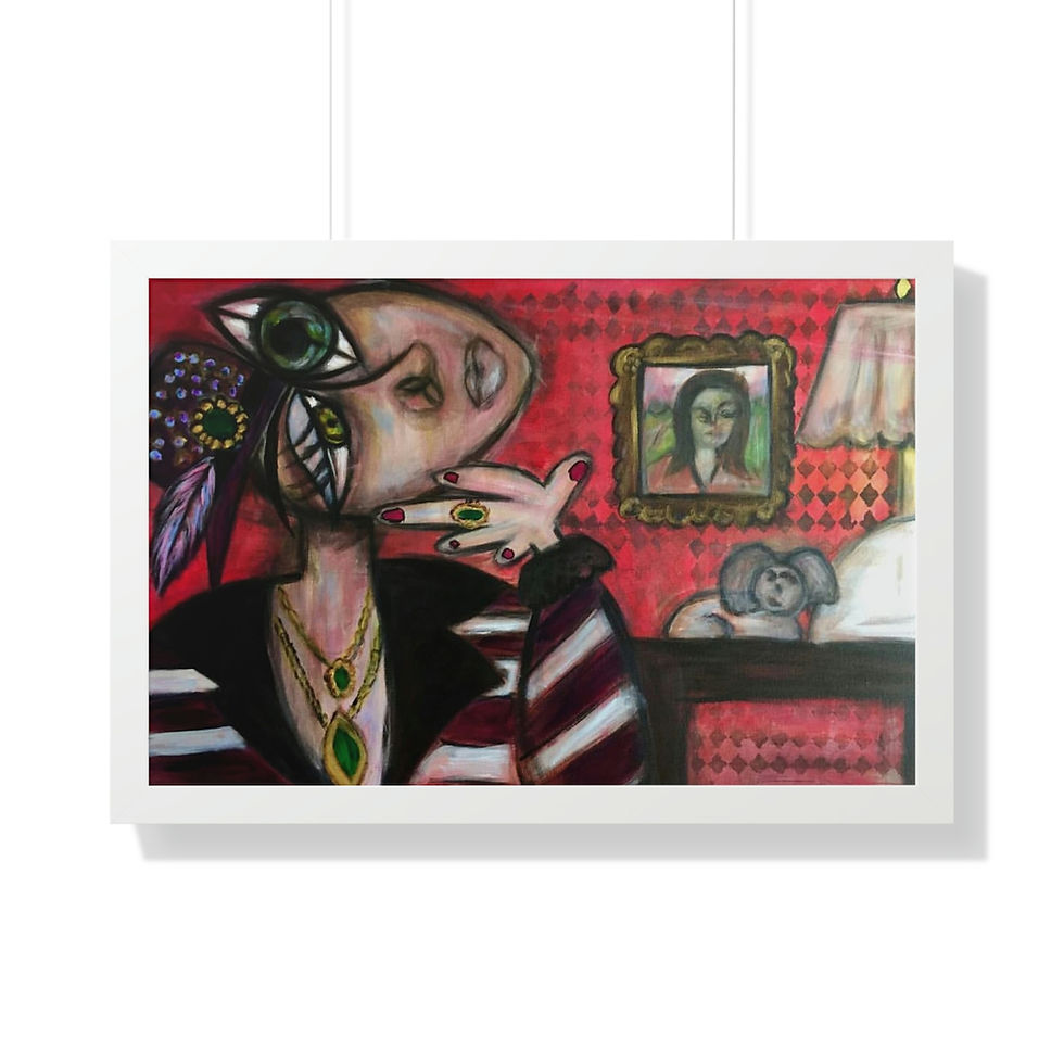 Thumbnail: MADAME X Framed Horizontal Poster