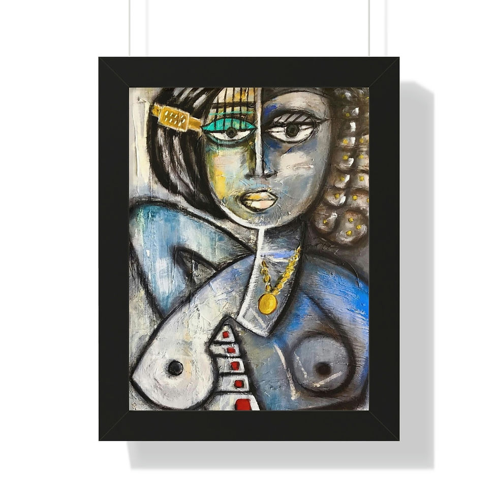 Thumbnail: BELLA MARIA Framed Vertical Poster