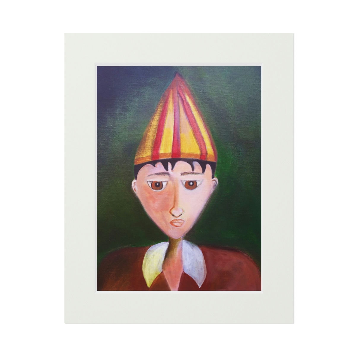 BAD STUDENT Fine Art Prints (Passepartout Paper Frame)