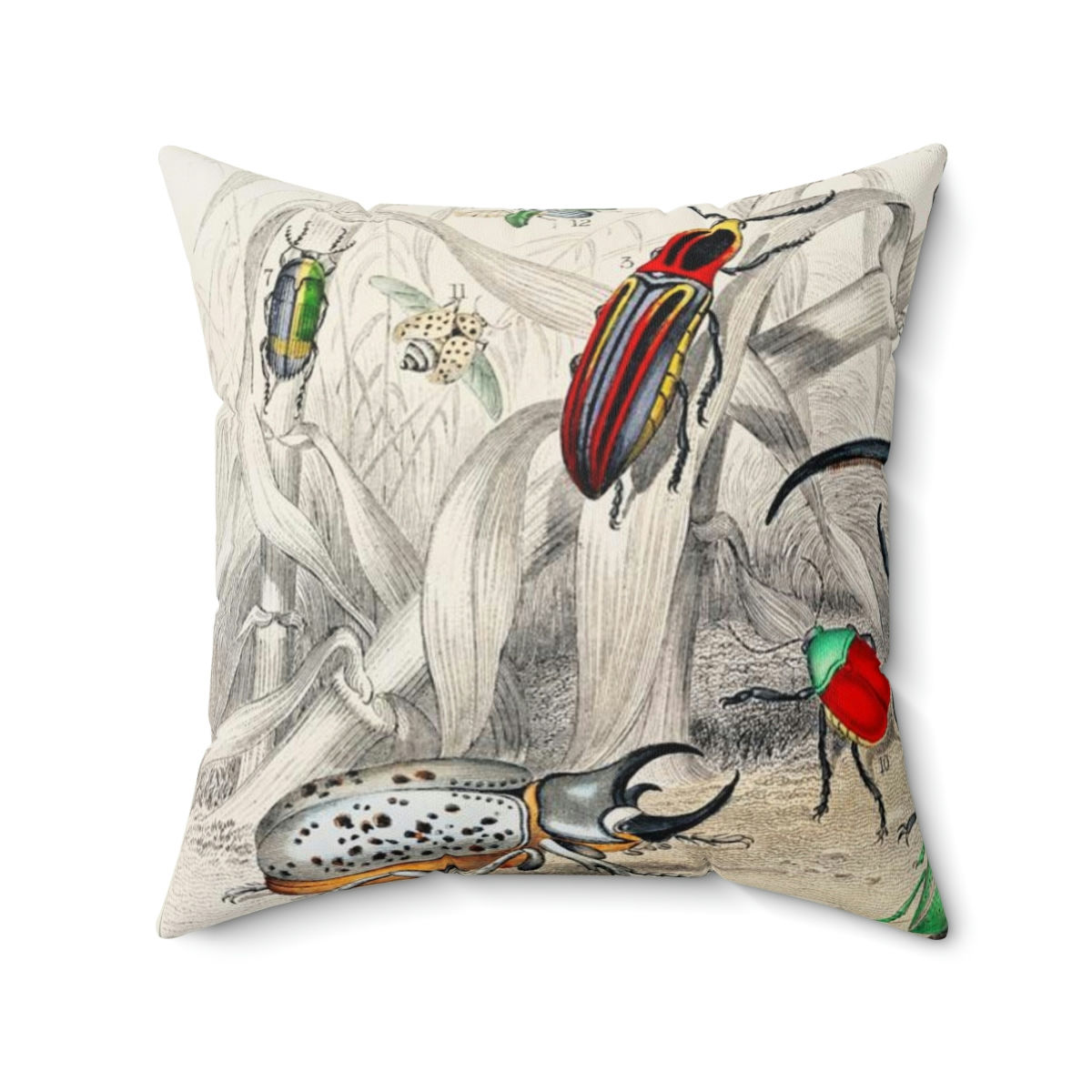 HERCULES BEETLE Spun Polyester Square Pillow
