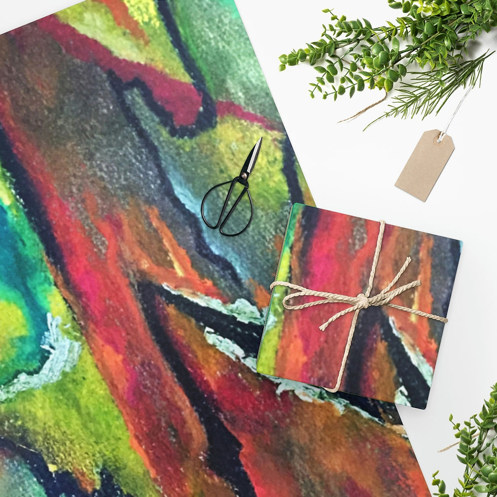 Thumbnail: ERRATIC GARDEN Wrapping Paper 