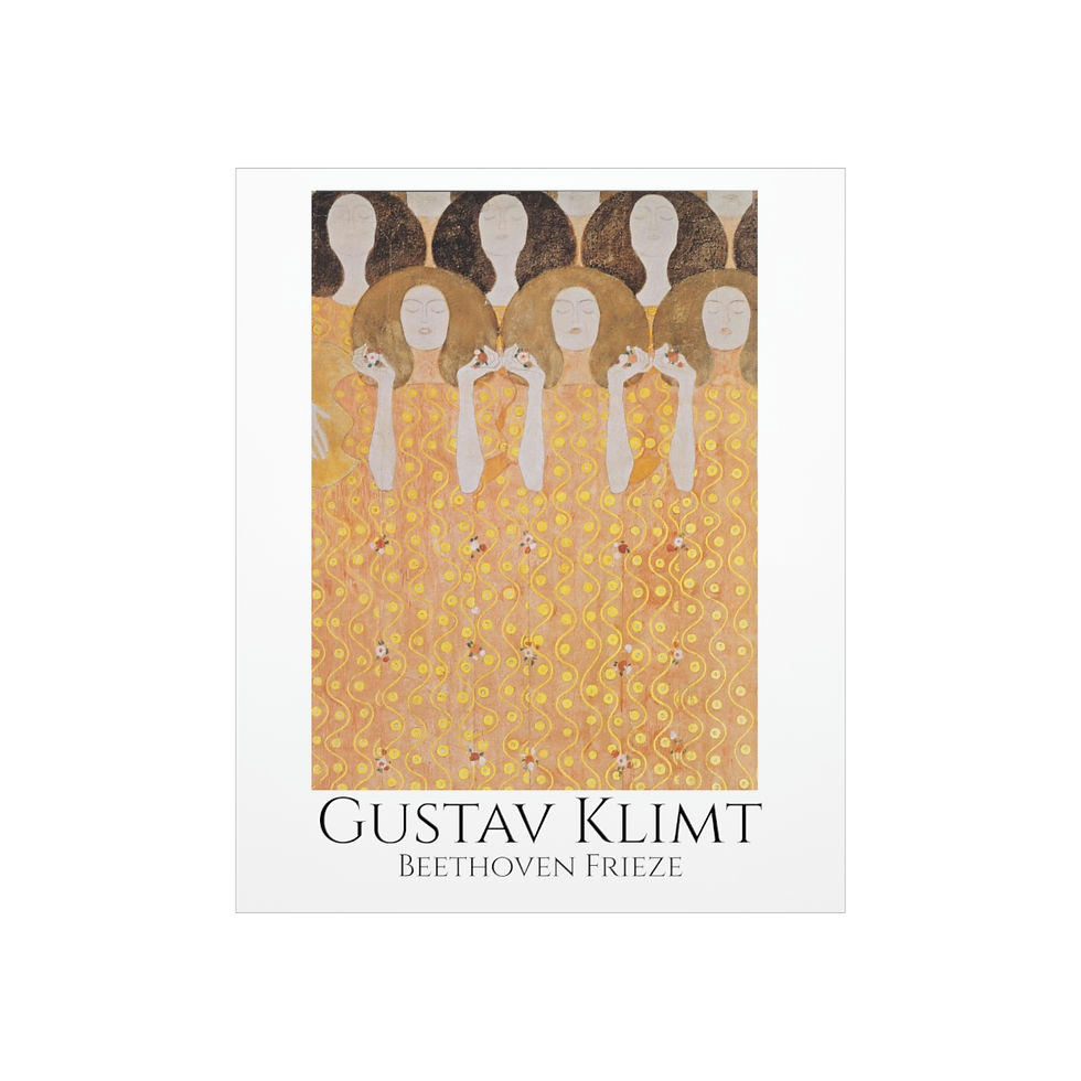 Thumbnail: BEETHOVEN FRIEZE Premium Matte Vertical Posters