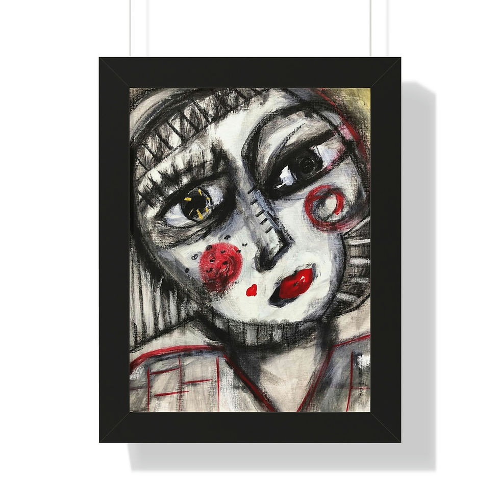 Thumbnail: Ms. LOVE Framed Vertical Poster