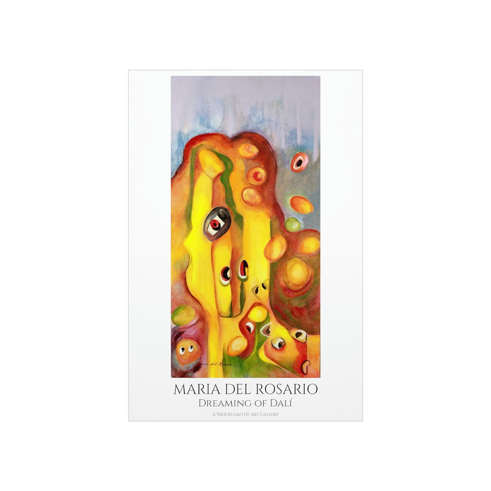Thumbnail: DREAMING OF DALI Premium Matte Vertical Posters