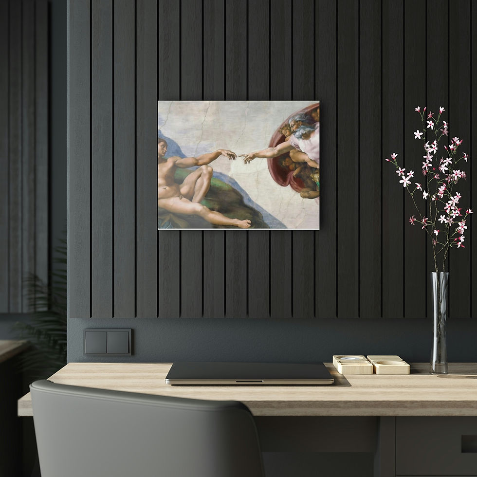 Thumbnail: THE CREATION OF ADAM Acrylic Prints