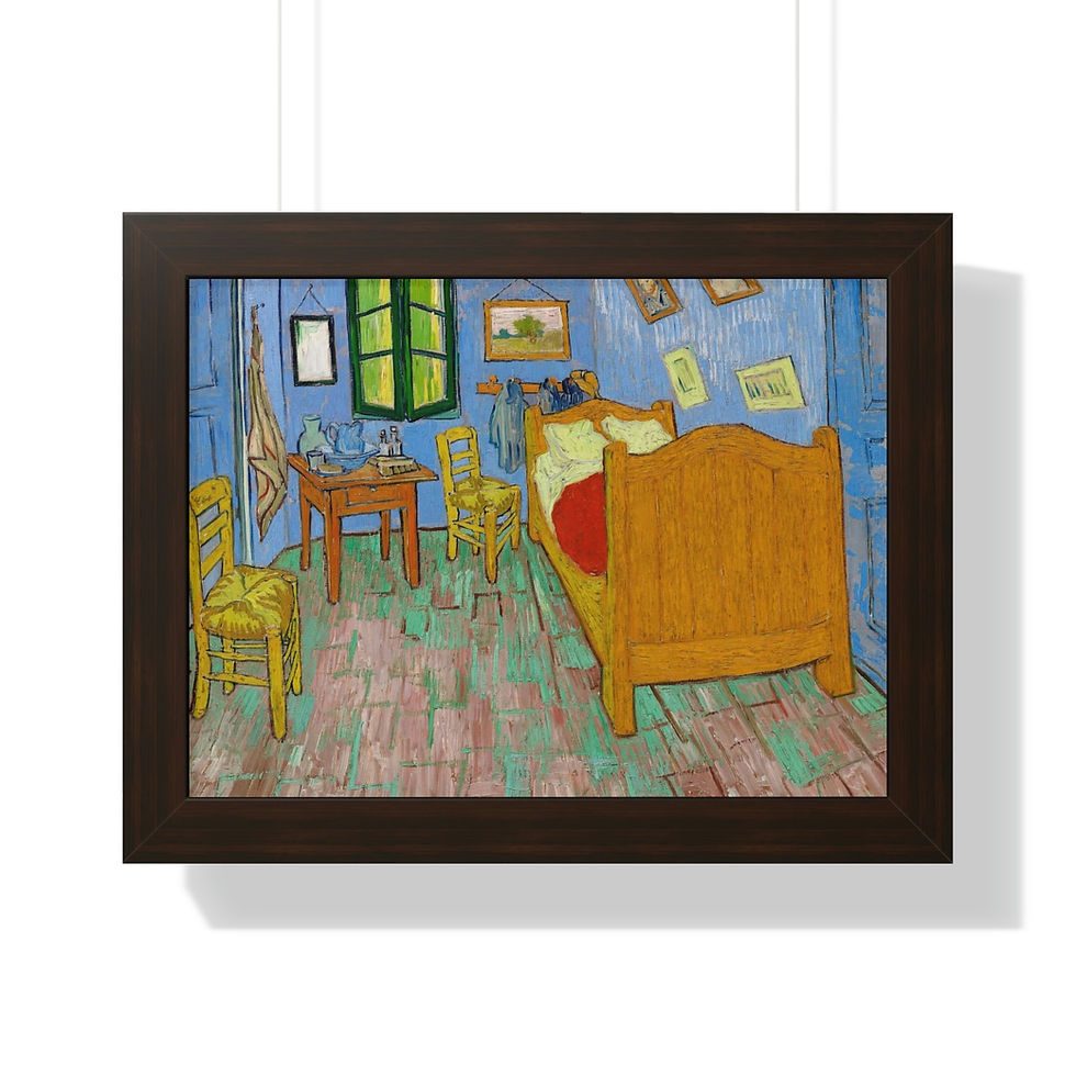 Thumbnail: THE BEDROOM Framed Horizontal Poster