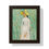 Thumbnail: GIRL IN WHITE Framed Vertical Poster
