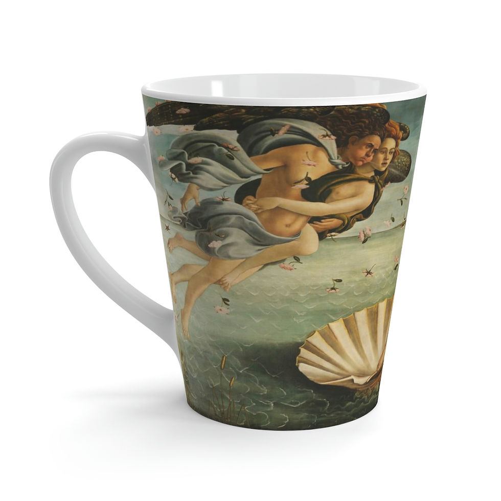 Thumbnail: THE BIRTH OF VENUS Latte Mug