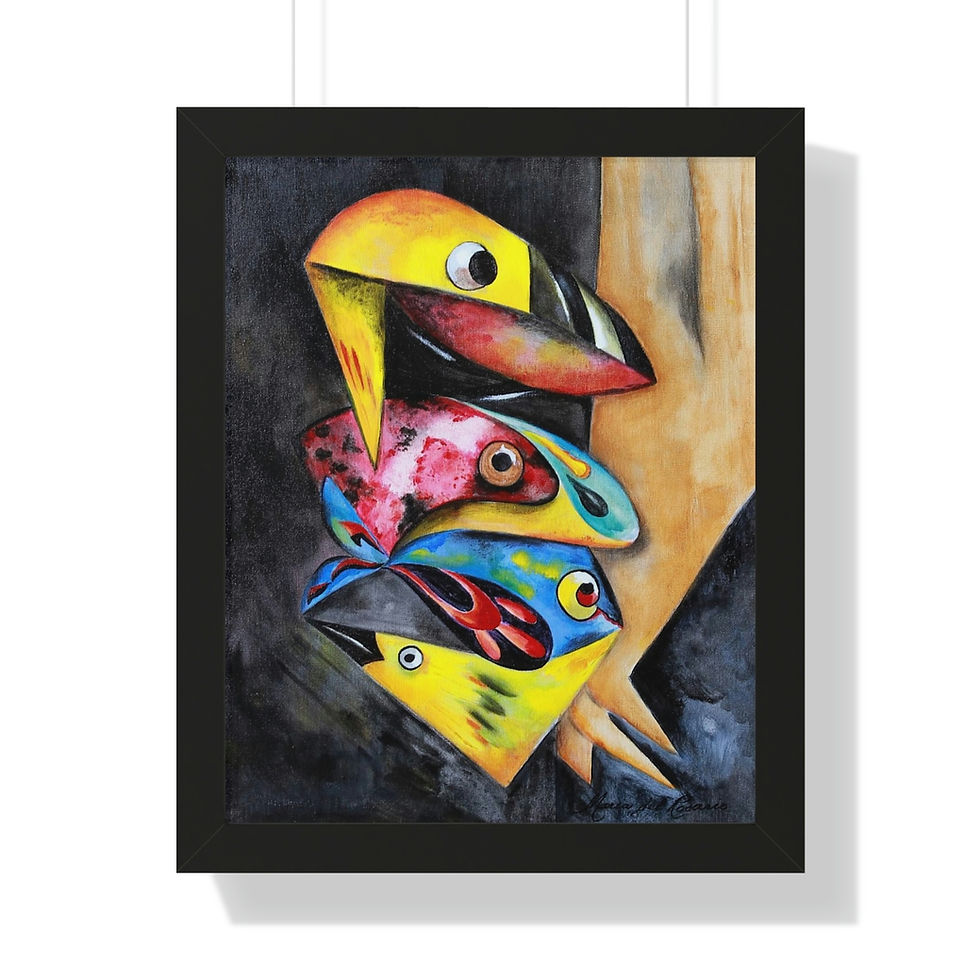 Thumbnail: AVES Framed Vertical Poster