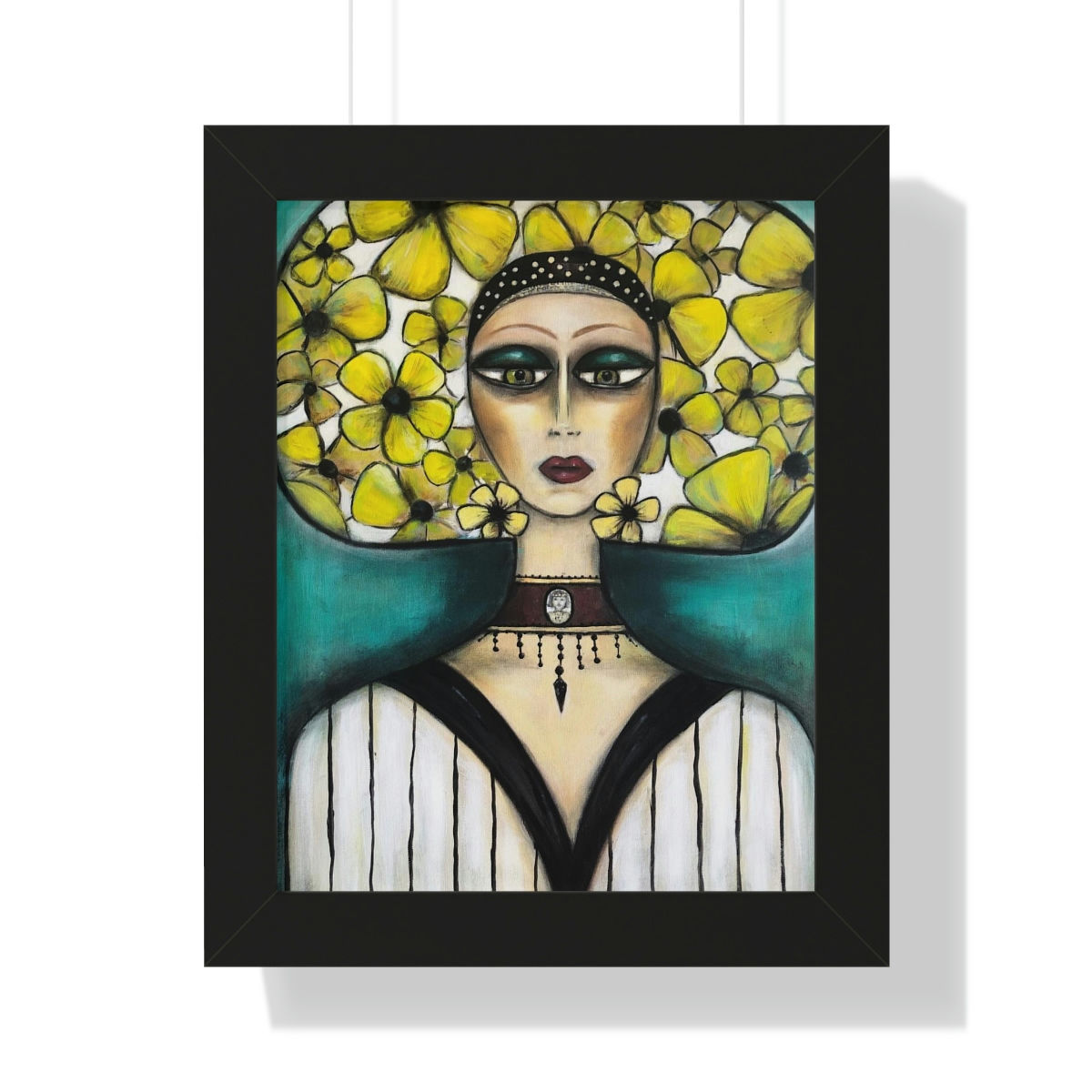 MARLENE Framed Vertical Poster