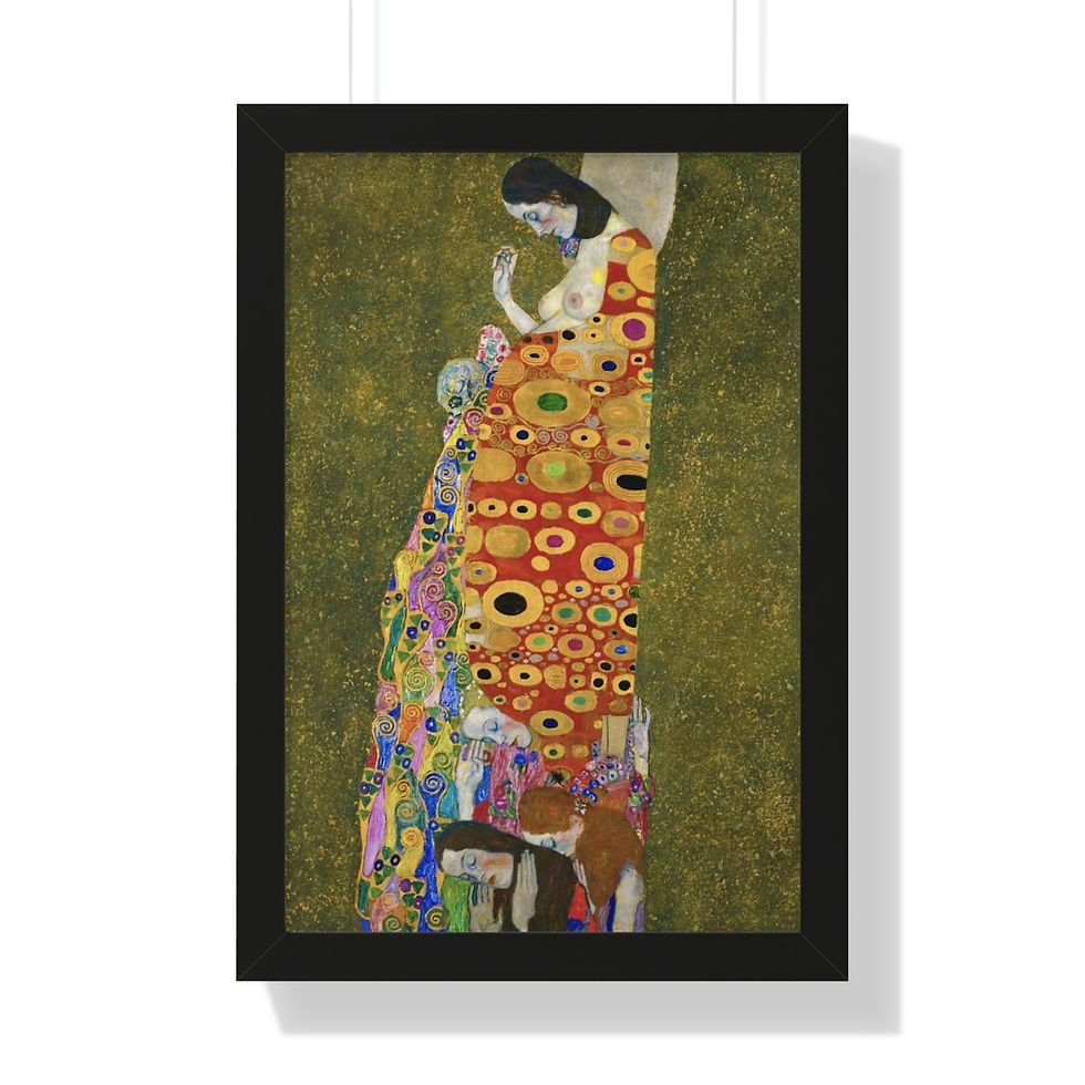 Thumbnail: HOPE II Framed Vertical Poster