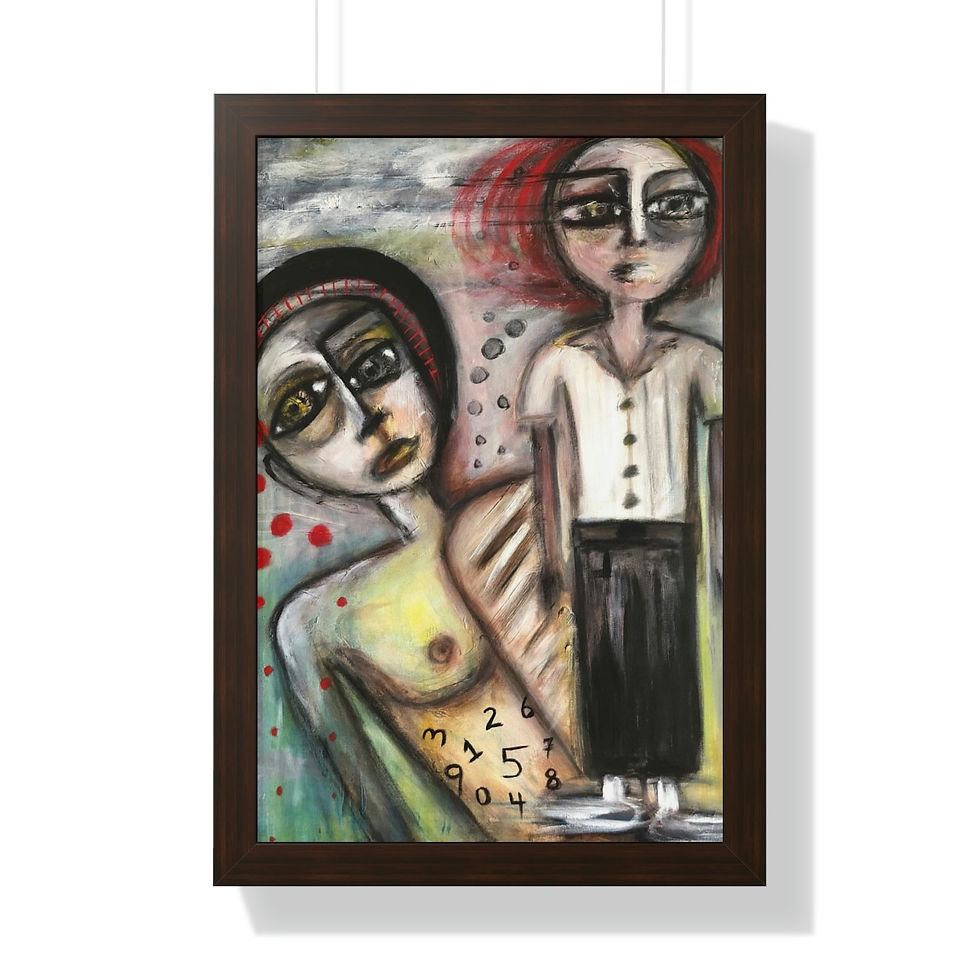 Thumbnail: WHEN I DREAM Framed Vertical Poster