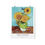 Thumbnail: VASE WITH THREE SUNFLOWERS Premium Matte Vertical Posters