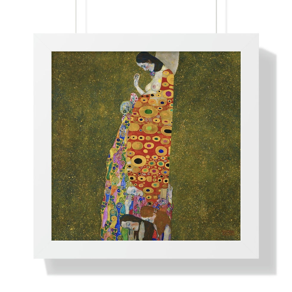 Thumbnail: HOPE II Framed Vertical Poster