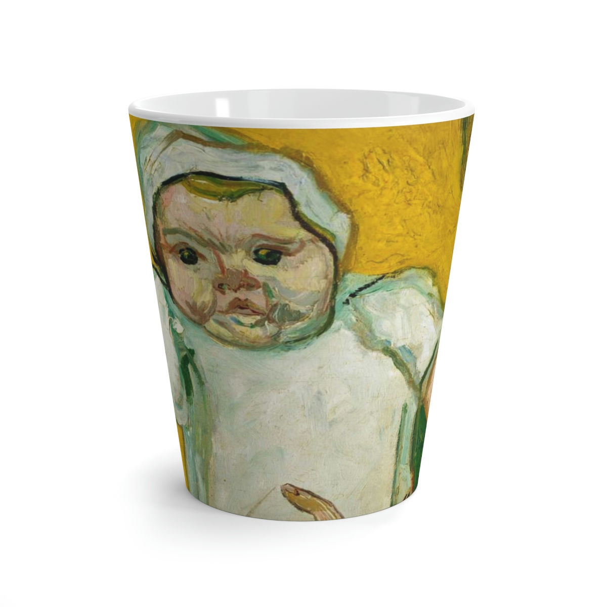 MADAME ROULIN AND HER BABY Latte Mug