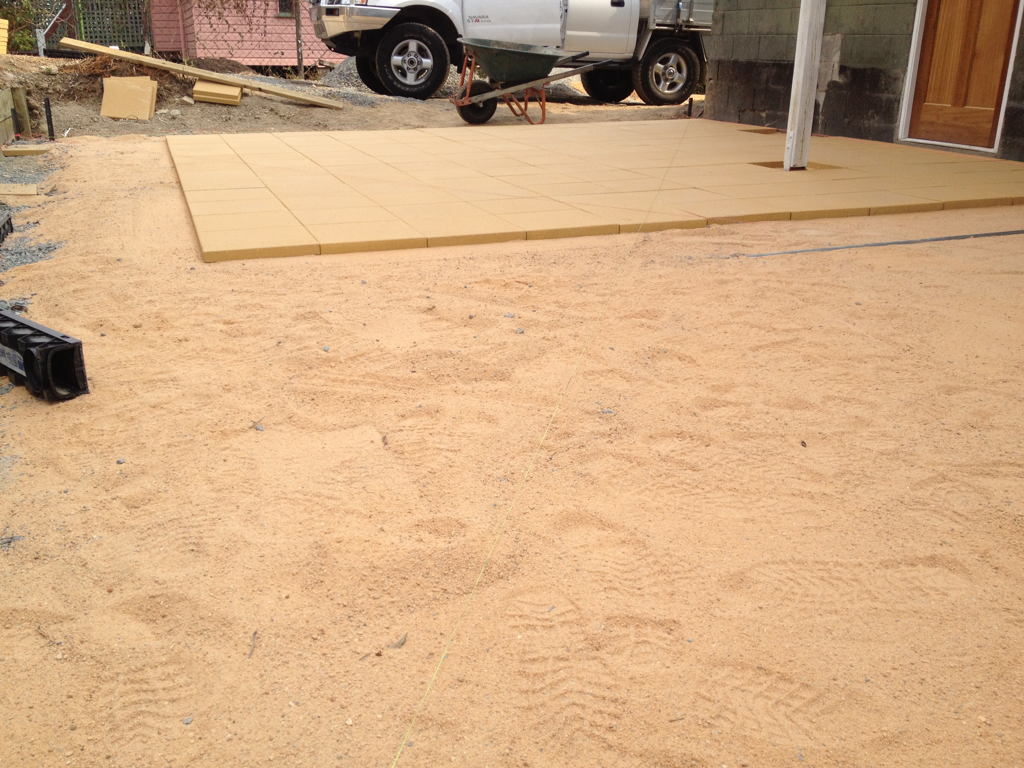 Paving evergreenlandscape