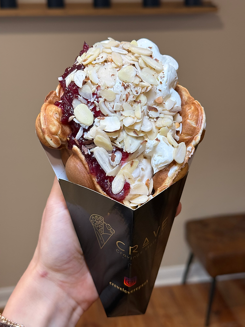 Winter Velvet Bubble Waffle.HEIC
