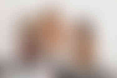 Meg getting her makeup done by makeup artist Amy George Makeup for her Amalfi coast elopement