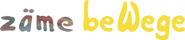 Schriftzug zäme beWege