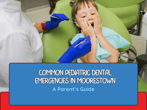 Pediatric dentist comforting a young child during a dental emergency visit at Tooth Patrol Pediatric Dentistry in Moorestown NJ