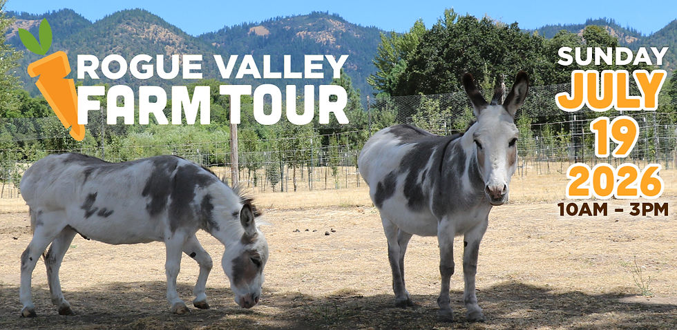 Rogue Valley Farm Tour 2026