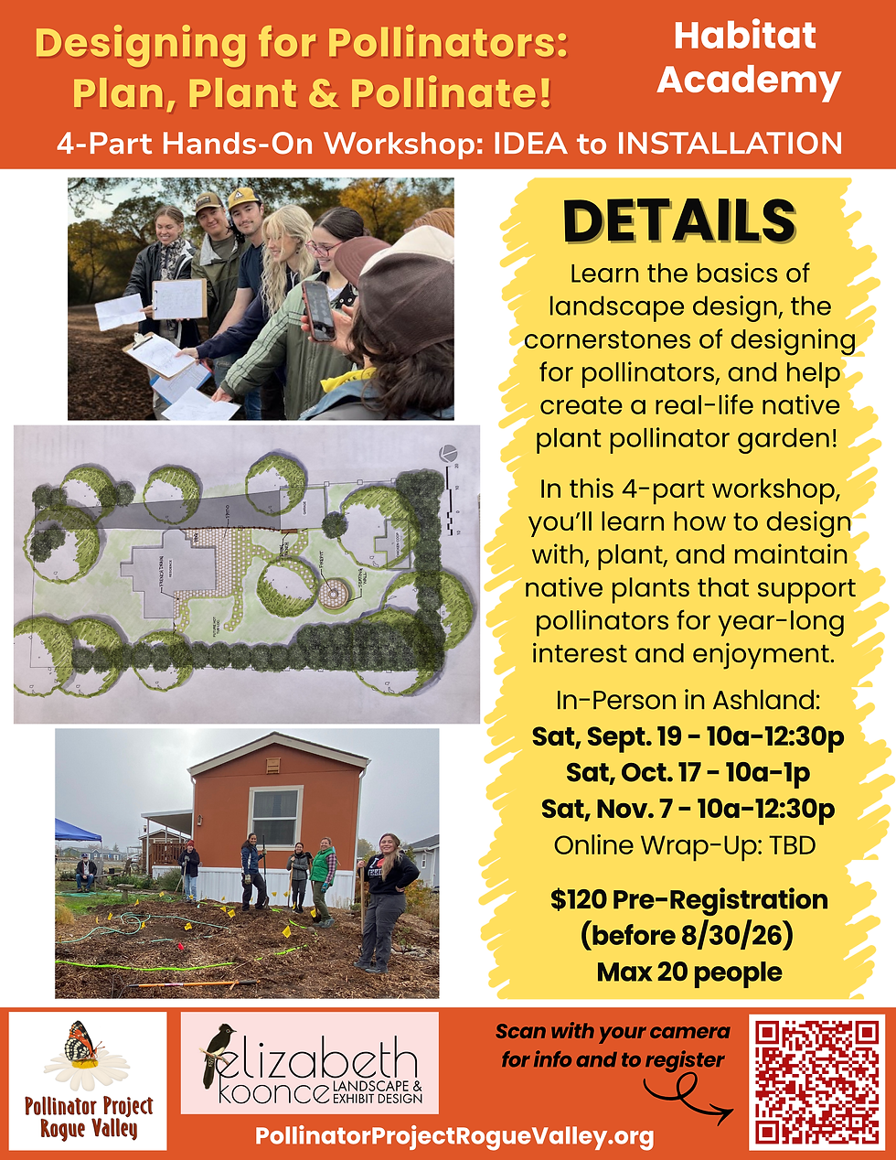 Designing for Pollinators: Plan, Plant & Pollinate!