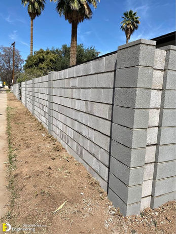 Solid Blocks Compound Wall