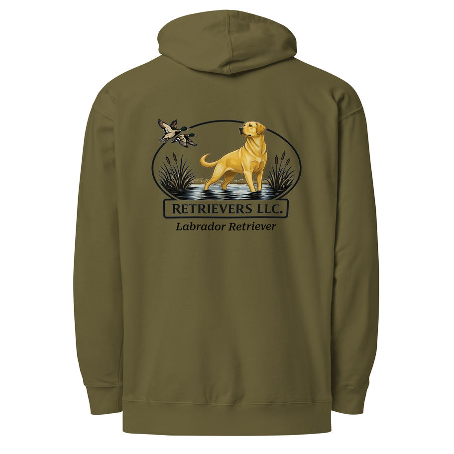 Yellow Labrador Retriever Hoodie | Retriever Heritage Collection