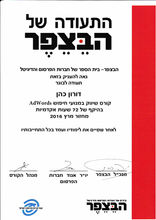 תעודת PPC Google Ads – דורון כהן