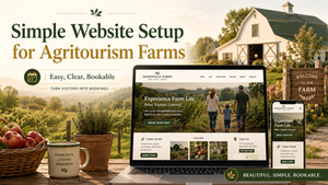 Simple Website Setup for Agritourism Farms