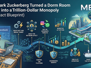 How Mark Zuckerberg Turned a Dorm Room Project into a Trillion-Dollar Monopoly (The Exact Blueprint)