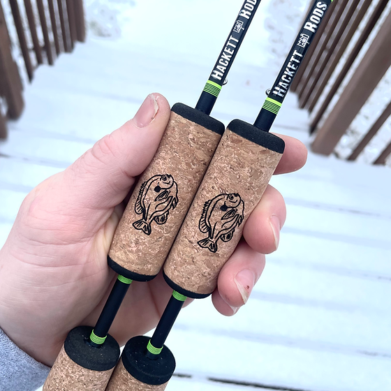 Ice Fishing Rods | Hackett Rods Ice Fishing Rods | Hackett Rods