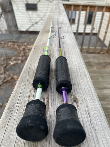 Walleye Ice Rod - Custom Order | Hackett Rods