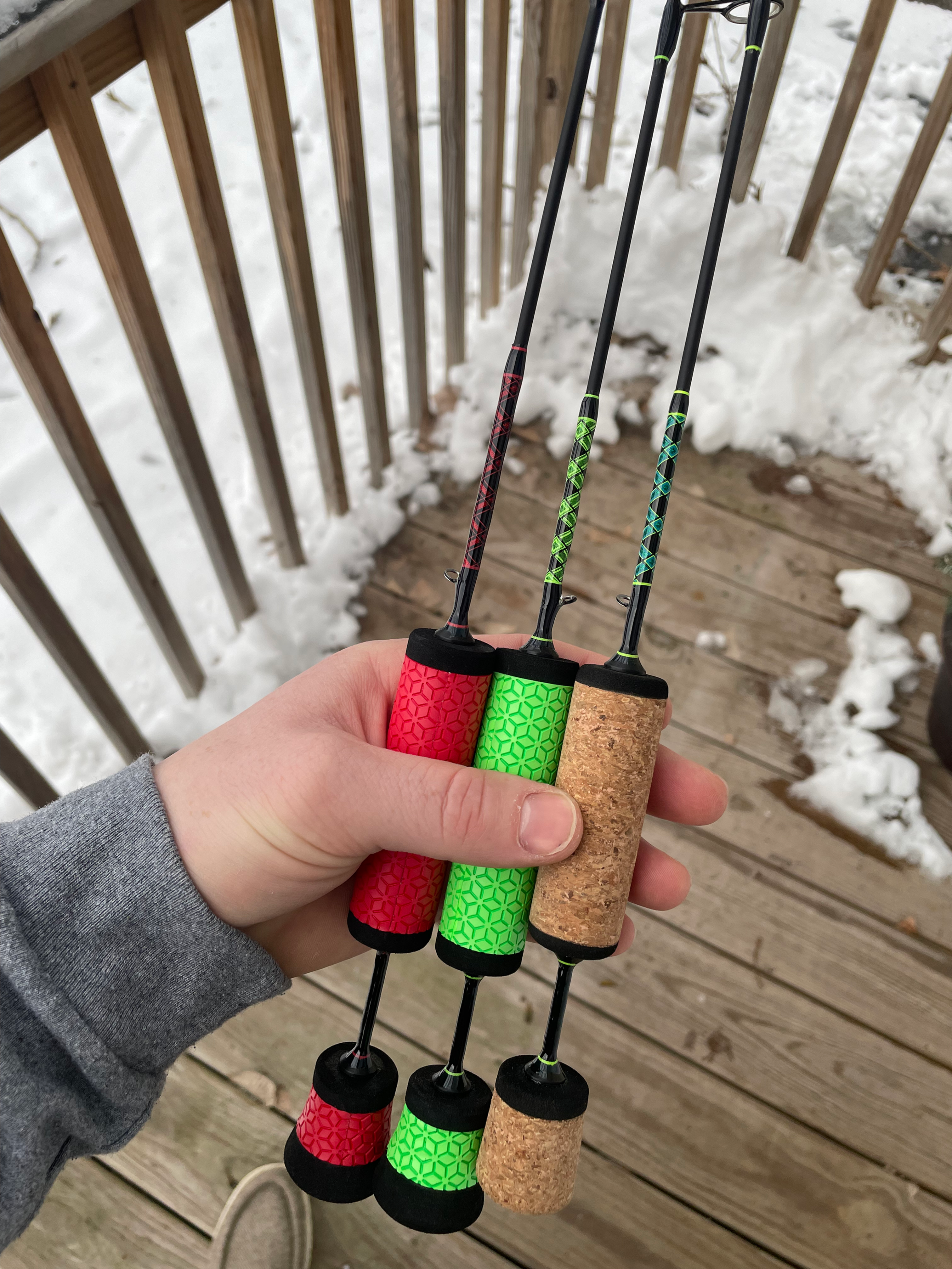bimini top fishing rod holder Oceansouth Clamp on Rocket Launcher in bungee retention system sp-c Southern Boats Models:GunnelCore™ System SLR 25mm Ice Fishing Tips for