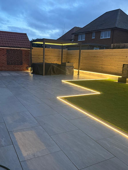 fence installation, patio, patio installers, landscaping,Haverhill, Suffolk, garden lighting