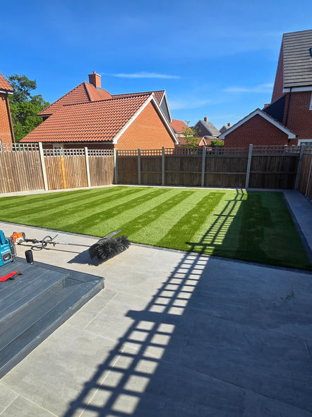 Artificial Grass, astro turf, patio, porcelain patio, dream garden