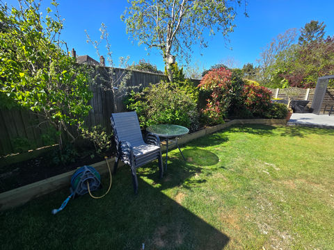 Patio, porcelain patio, patio builders, landscaping, pergola, raised beds, timber raised beds